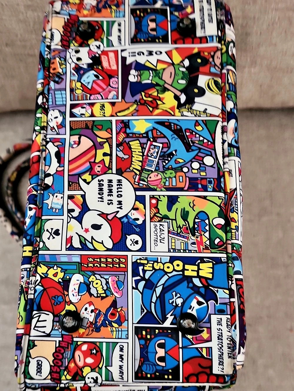 tokidoki x Ju-Ju-Be Comic Print Large Tote Diaper Bag Multicolor - Picture 9 of 15